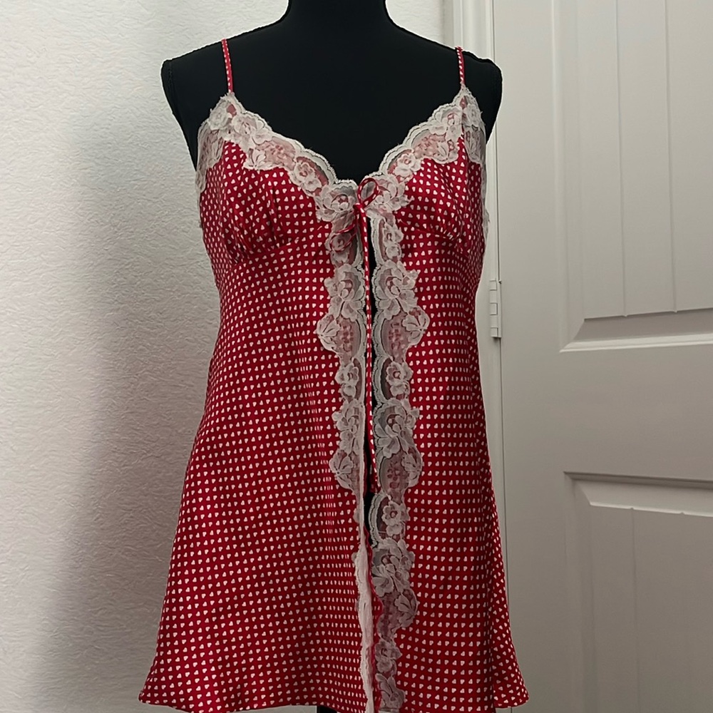 Babydoll heart camisole dress